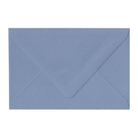 Imperfect A8 Euro Flap New Blue Envelope - Surface Texture