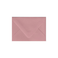 Imperfect RSVP Euro Flap Dusty Rose Envelope - Surface Texture