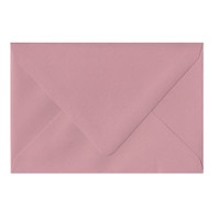 Imperfect A8 Euro Flap Dusty Rose Envelope - Surface Texture