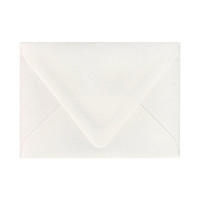 Imperfect A7 Euro Flap Ice White Envelope - Surface Texture