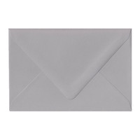 Imperfect A8 Euro Flap Real Grey Envelope - Surface Texture