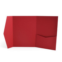 Signature Plus Pocket Invitation Wild Cherry