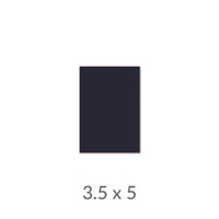 3.5 x 5 Cover Weight Midnight Blue