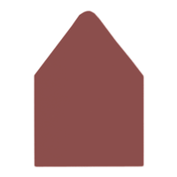 A9 Euro Flap Envelope Liners Fox