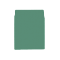 6.5 SQ Square Flap Envelope Liners Eucalyptus