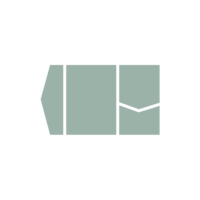 Signature Plus Pocket Invitation Dusty Sage (Pre-order)