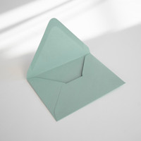 A7 Euro Flap Dusty Sage Envelope