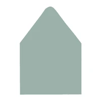 A6 Euro Flap Envelope Liners Dusty Sage