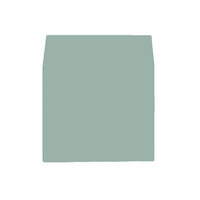 A7 Square Flap Envelope Liners Dusty Sage