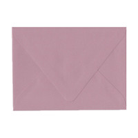 Imperfect A7 Euro Flap Old Rose Envelope - Cut Variation