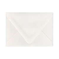 Imperfect A7.5 Euro Flap Ice White Envelope - Cut Variation