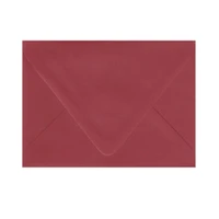 Imperfect A7.5 Euro Flap Scarlet Envelope - Cut Variation