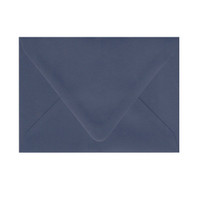 Imperfect A7.5 Euro Flap Cobalt Envelope - Cut Variation