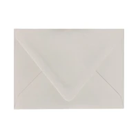 Imperfect A9 Euro Flap Pale Grey Envelope - Cut Variation