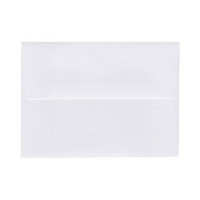 Imperfect A7 Square Flap White Frost Envelope -  Cut Variation