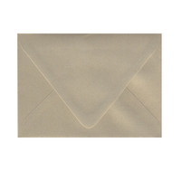 Imperfect A7.5 Euro Flap Gold Leaf Envelope - Cut Variation