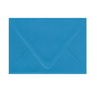 Imperfect A7 Euro Flap Tabriz Blue Envelope - Cut Variation
