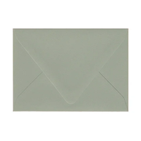A7.5 Euro Flap Silver Sage Envelope