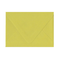 A+ Euro Flap Chartreuse Envelope