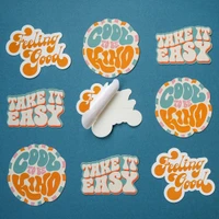 Custom Printed Laser Cut Stickers - High Gloss