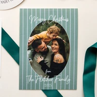 Holiday 5x7 Photo Flat Card - Upload Your Own Design