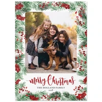 Greenery - Christmas Card