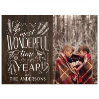 Wonderful Time of Year - Christmas Card