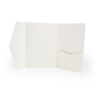 Signature A7 Pocket Invitation Cream Puff