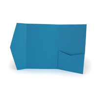 Signature A7 Pocket Invitation Tabriz Blue