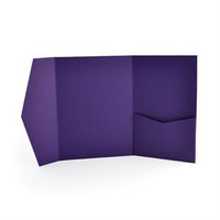 Signature A7 Pocket Invitation Violette