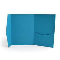 Signature Plus Pocket Invitation Tabriz Blue