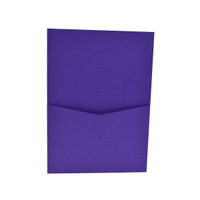 5 x 7 Panel Pockets Purple