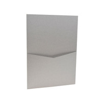 5 x 7 Panel Pockets Silver