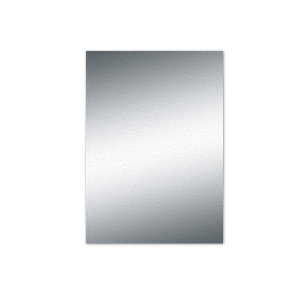 5 x 7 Cover Weight Mirror Silver - Cards & Pockets