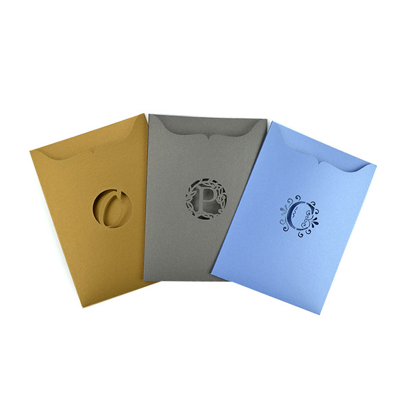 Bracket Invitation Sleeve Cards Pockets