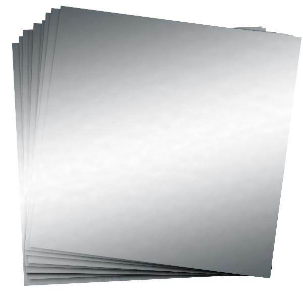 Mirror Paper Reflective Mirror Paper Sheets Cards & Pockets