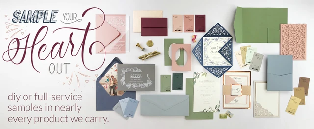 Paper Sample Showcase Paper Product Samples | Color Paper Samples for Invitations & Crafts