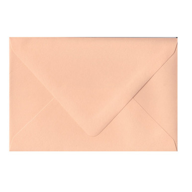 A8 Euro Flap Peach Envelope - Cards & Pockets
