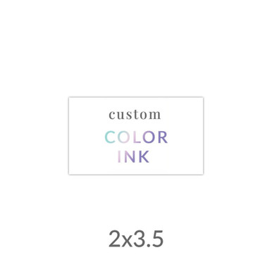 2x3.5 Printed Business Card - Color Ink Upload Your Own Design - Cards ...