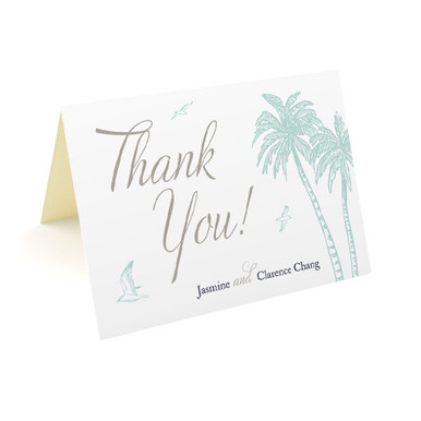 Beachy - Thank You Cards - Cards & Pockets