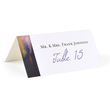 Artistic - Custom Folded Place Cards - Cards & Pockets