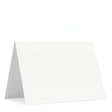5 x 7 Folded Cards Heavy White - Cards & Pockets