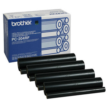 Brother PC-204RF 4 Pack Thermal Printing Ribbons