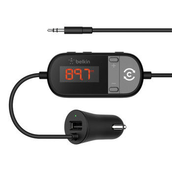 Belkin TuneCast In-Car 3.5mm to FM Transmitter Auto Universal