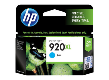 HP 920XL Cyan Ink Cartridge CD972AA