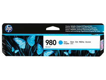 HP 980 Cyan Ink Cartridge D8J07A