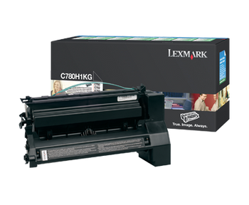 Lexmark C780 Black Ret Prg HY Print Cartridge 10k Pg