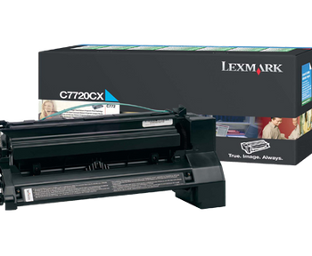 Lexmark C772 Cyan Ret Extra HY Cartridge 15k Pg