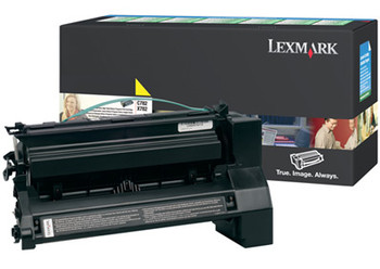 Lexmark C782 Yellow Ret X HY Print Cartridge 15k Pg