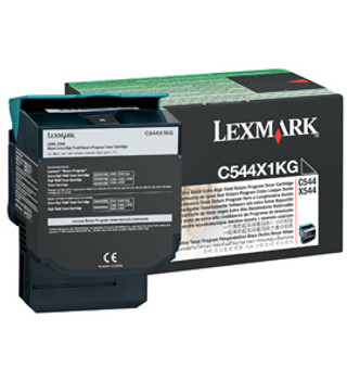 Lexmark C544 C546 X544 X546 Black Xhy Ret Prg Toner